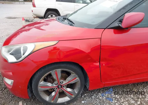 2016 Hyundai Veloster from USA, damaged, VIN KMHTC6AD5GU299850